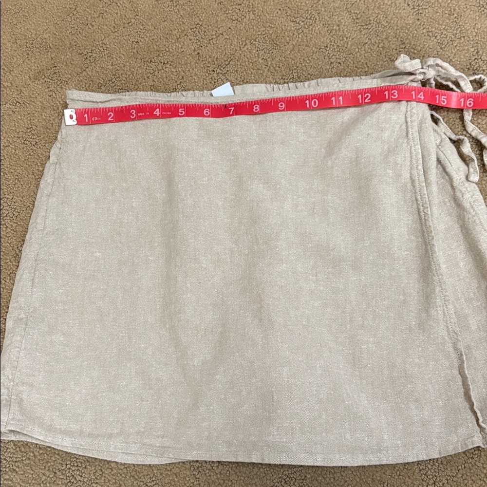 Old Navy Tan Wrap Skort - Picture 7 of 7